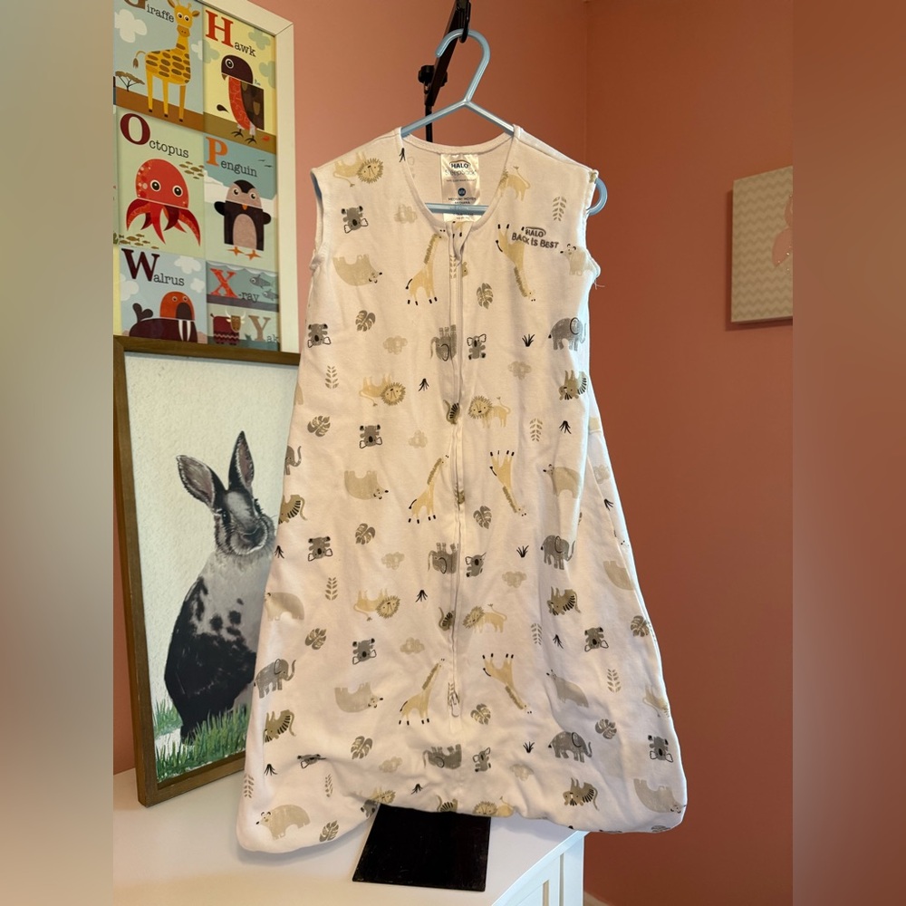 Halo SleepSack Safari Animal Print Size Medium